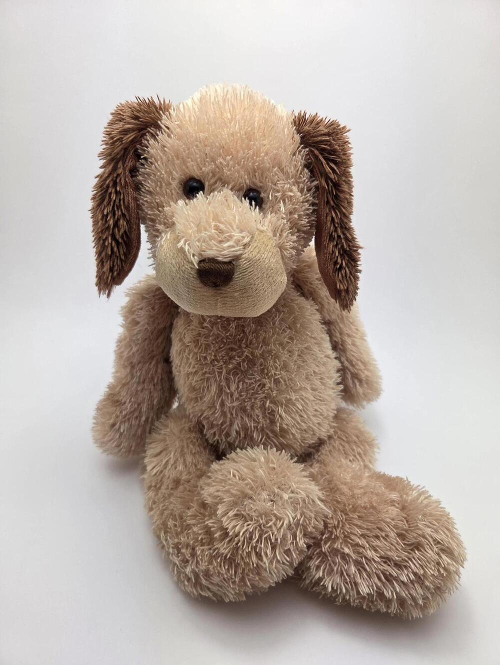 Gund Vintage "Woofer" the Tan Dog Red Collar Stuffed Animal Plush (12 inch)